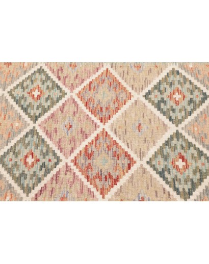 Tappeto Kilim Afghanistan marrone 123x178