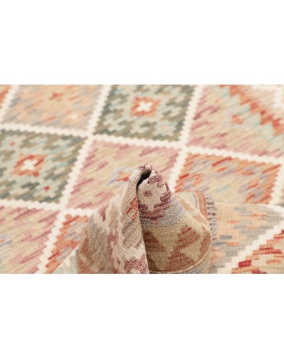 Tappeto Kilim Afghanistan marrone 123x178