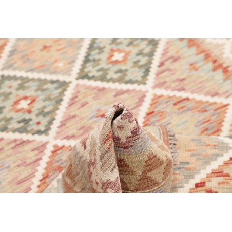 Tappeto Kilim Afghanistan marrone 123x178