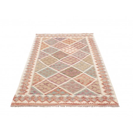 Tappeto Kilim Afghanistan marrone beige 117x191