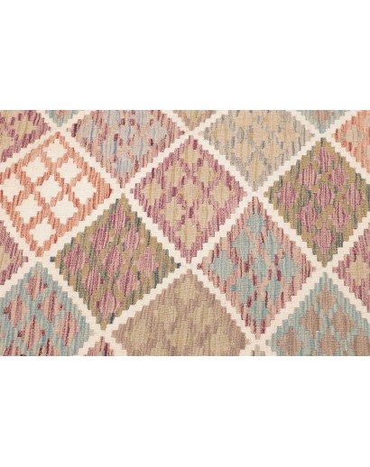 Tappeto Kilim Afghanistan marrone beige 117x191