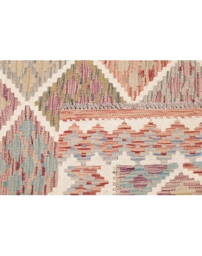 Tappeto Kilim Afghanistan marrone beige 117x191