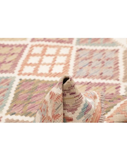 Tappeto Kilim Afghanistan marrone beige 117x191