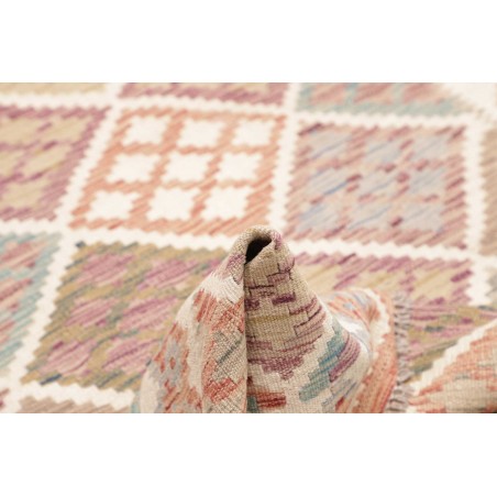 Tappeto Kilim Afghanistan marrone beige 117x191