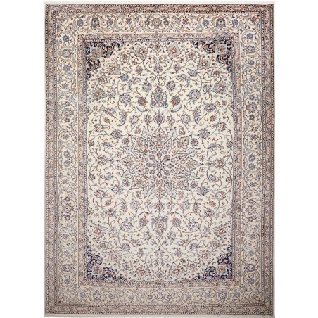 Tappeto Nain 9La Persia bianco grigio 260x360