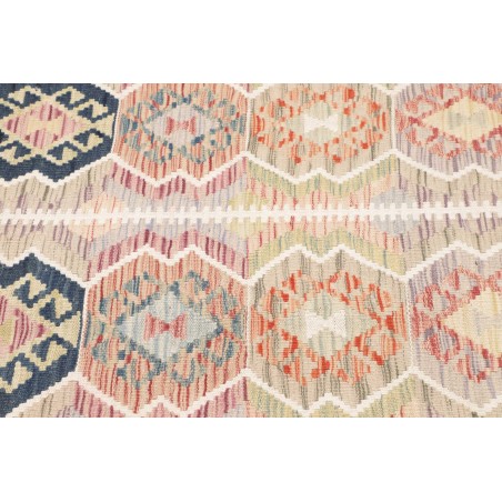 Tappeto Kilim Afghanistan beige grigio 122x189