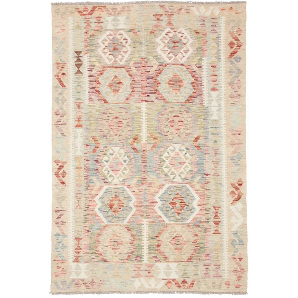 Tappeto Kilim Afghanistan beige 124x183