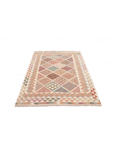 Tappeto Kilim Afghanistan beige marrone 125x180