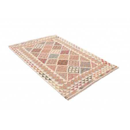 Tappeto Kilim Afghanistan beige marrone 125x180