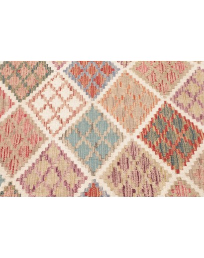 Tappeto Kilim Afghanistan beige marrone 125x180