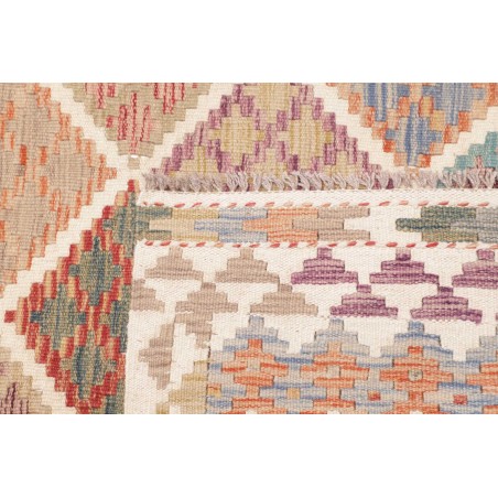 Tappeto Kilim Afghanistan beige marrone 125x180