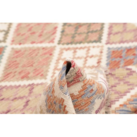 Tappeto Kilim Afghanistan beige marrone 125x180