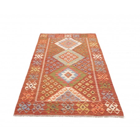 Tappeto Kilim Afghanistan rosso 100x194