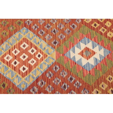 Tappeto Kilim Afghanistan rosso 100x194