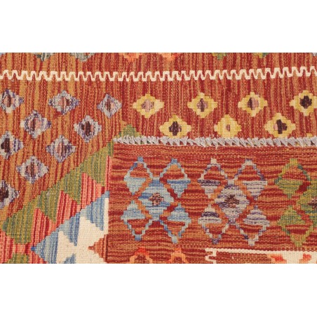 Tappeto Kilim Afghanistan rosso 100x194