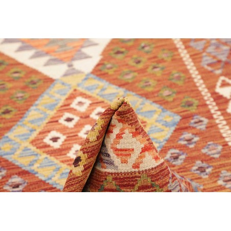 Tappeto Kilim Afghanistan rosso 100x194