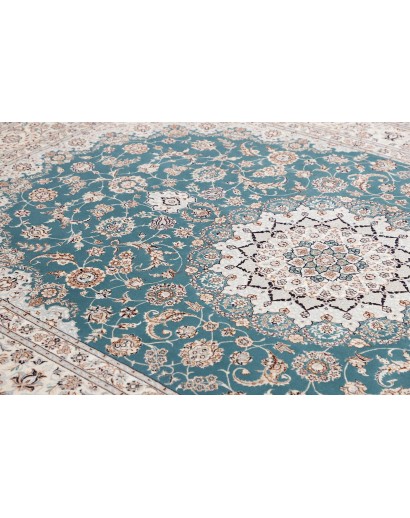 Tappeto Nain 6La Persia bianco grigio 208x304