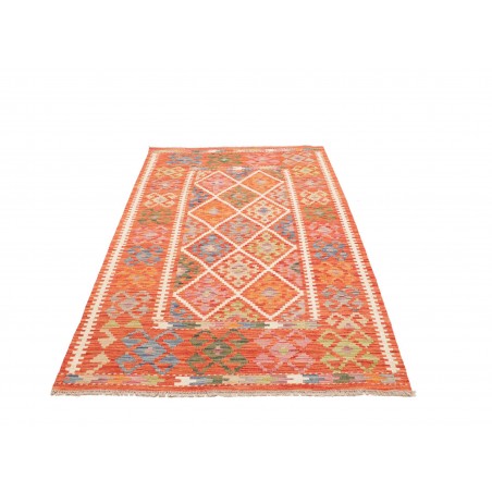 Tappeto Kilim Afghanistan arancione 110x202