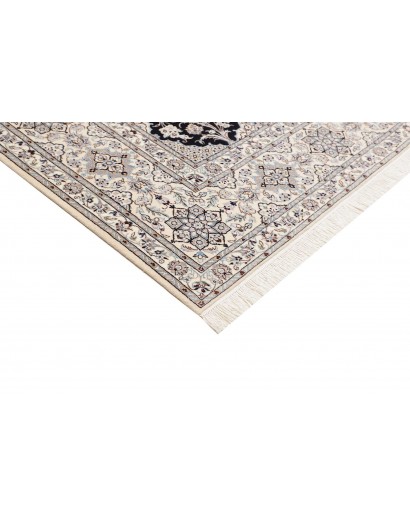 Tappeto Nain 6La Persia beige blu 206x300