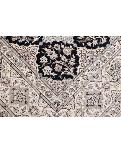 Tappeto Nain 6La Persia beige blu 206x300