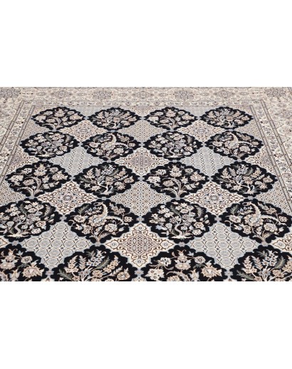 Tappeto Nain 6La Persia beige blu 206x300
