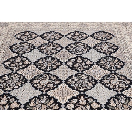 Tappeto Nain 6La Persia beige blu 206x300