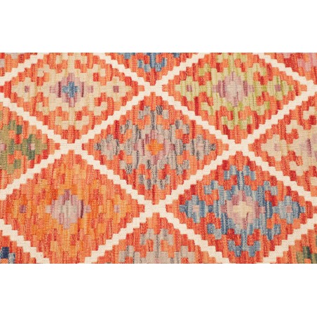 Tappeto Kilim Afghanistan arancione 110x202