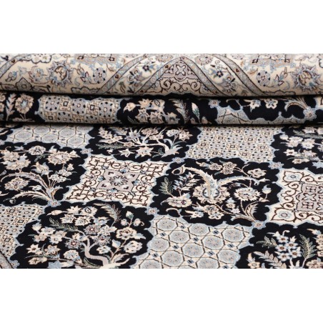 Tappeto Nain 6La Persia beige blu 206x300