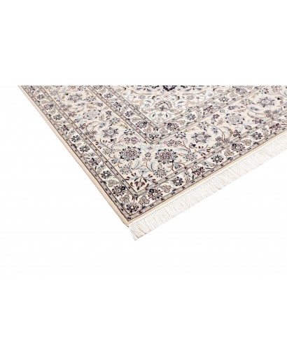Tappeto Nain 6La Persia bianco blu 211x317