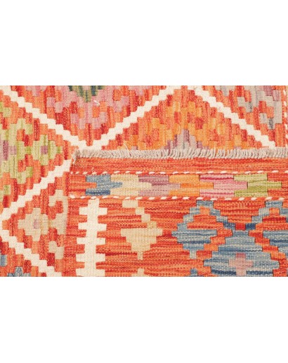 Tappeto Kilim Afghanistan arancione 110x202