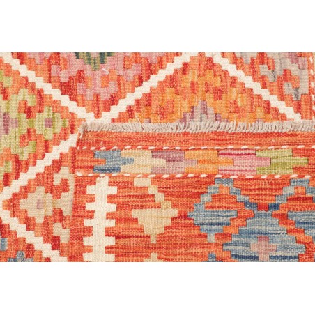 Tappeto Kilim Afghanistan arancione 110x202