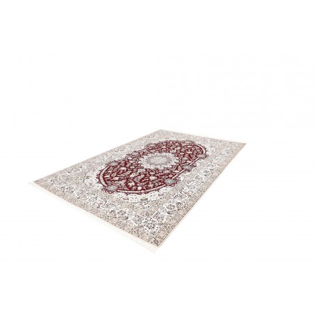 Tappeto Nain 6La Persia bianco azzurro 200x307