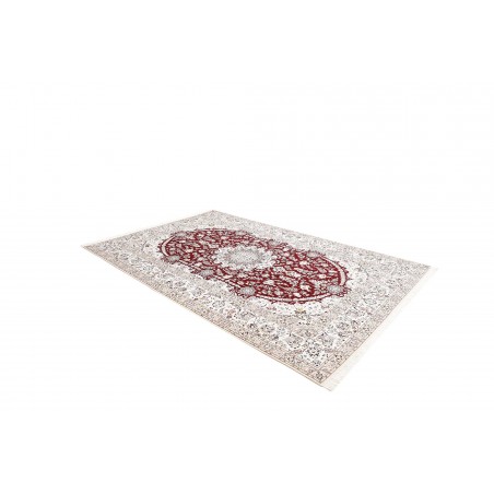 Tappeto Nain 6La Persia bianco azzurro 200x307