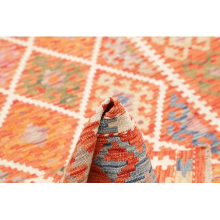 Tappeto Kilim Afghanistan arancione 110x202