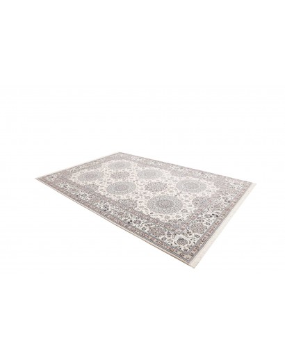 Tappeto Nain 6La Persia bianco grigio 215x317
