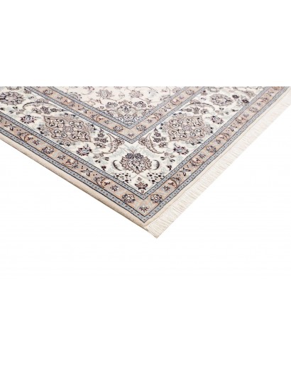 Tappeto Nain 6La Persia bianco grigio 215x317