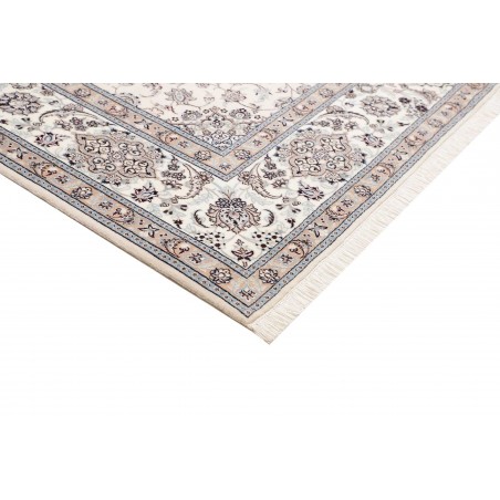 Tappeto Nain 6La Persia bianco grigio 215x317
