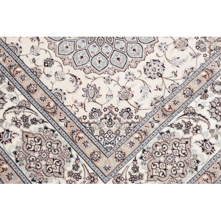 Tappeto Nain 6La Persia bianco grigio 215x317