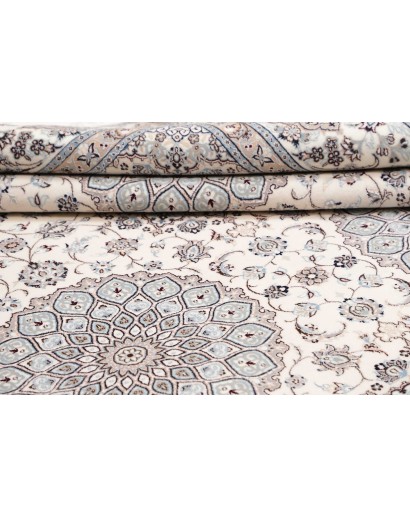 Tappeto Nain 6La Persia bianco grigio 215x317