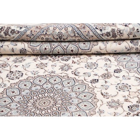 Tappeto Nain 6La Persia bianco grigio 215x317