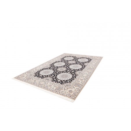Tappeto Nain 6La Persia bianco grigio 217x316