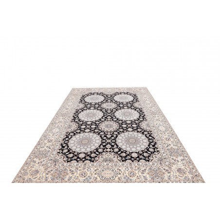 Tappeto Nain 6La Persia bianco grigio 217x316