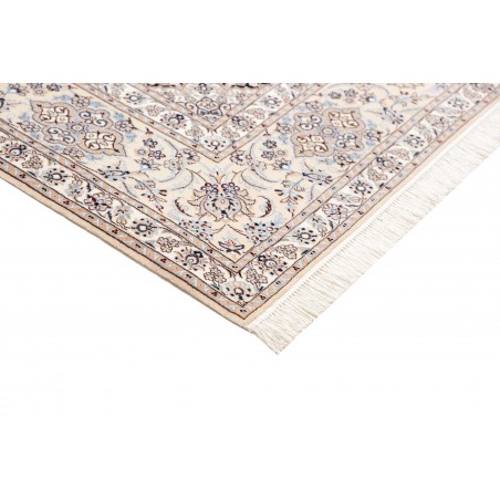 Tappeto Nain 6La Persia bianco grigio 217x316
