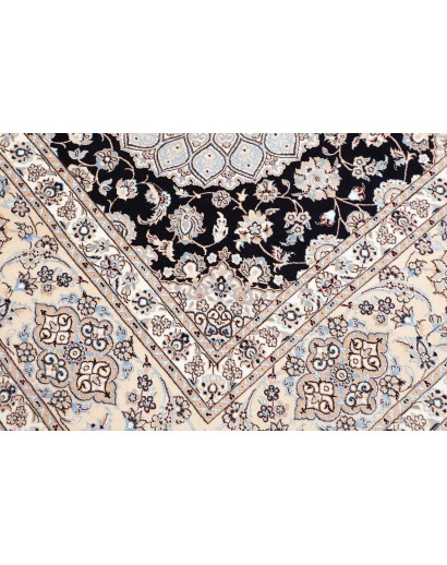 Tappeto Nain 6La Persia bianco grigio 217x316