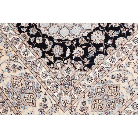Tappeto Nain 6La Persia bianco grigio 217x316