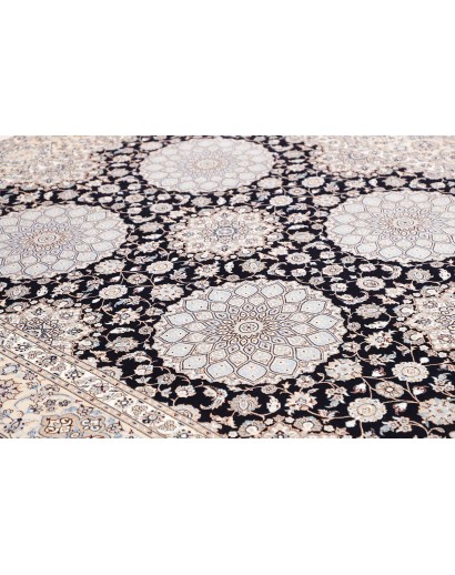 Tappeto Nain 6La Persia bianco grigio 217x316