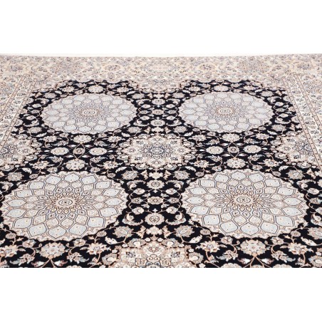 Tappeto Nain 6La Persia bianco grigio 217x316