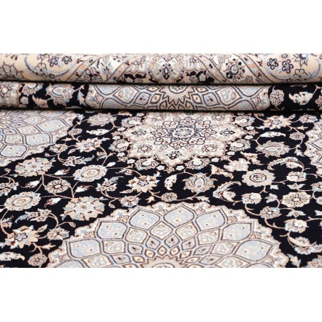 Tappeto Nain 6La Persia bianco grigio 217x316