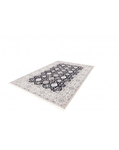 Tappeto Nain 6La Persia bianco blu 219x306