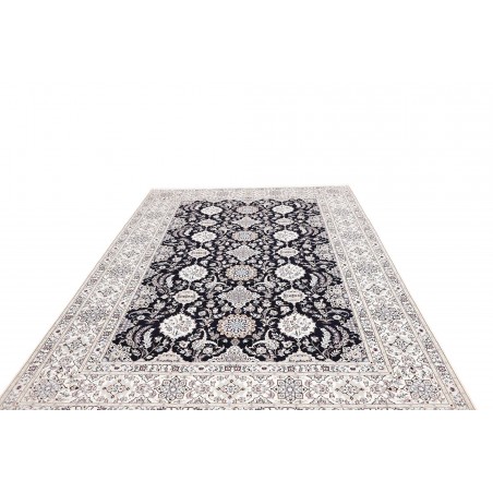 Tappeto Nain 6La Persia bianco blu 219x306